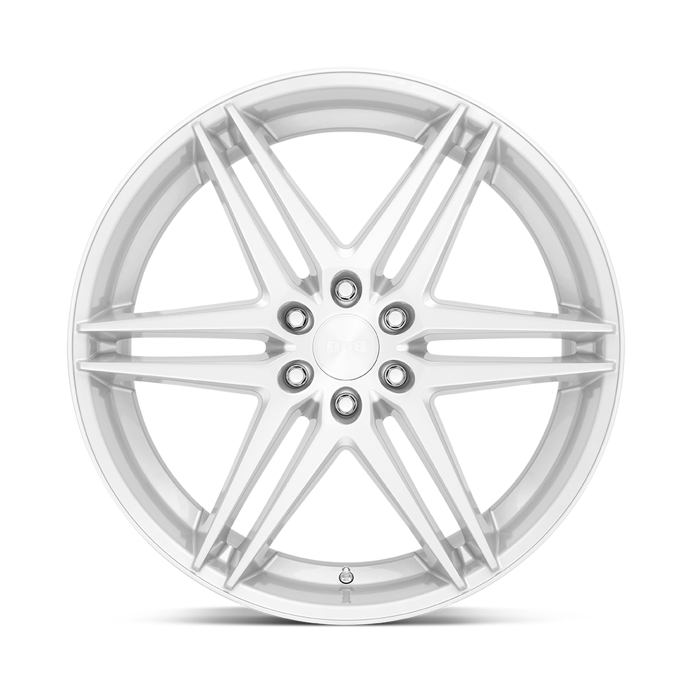 DUB Wheels S270 Dirty Dog 24x10 Silver w/Brushed Face 25mm ET 106.1mm CB 6x139.7