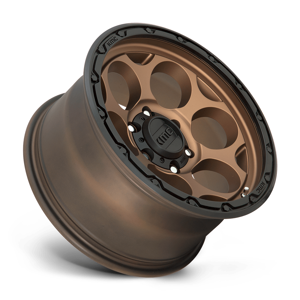 KMC Wheels KM541 Dirty Harry 20x9 Matte Bronze w/Black Lip 0mm ET 71.5mm CB 5x127
