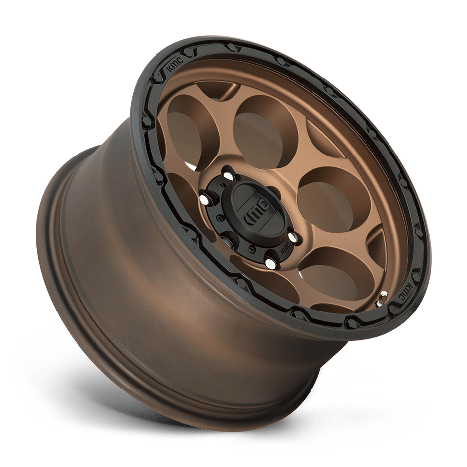 KMC Wheels KM541 Dirty Harry 20x9 Matte Bronze w/Black Lip 0mm ET 71.5mm CB 5x127