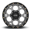 KMC Wheels KM541 Dirty Harry 20x9 Satin Gray w/Black Lip 0mm ET 71.5mm CB 5x127