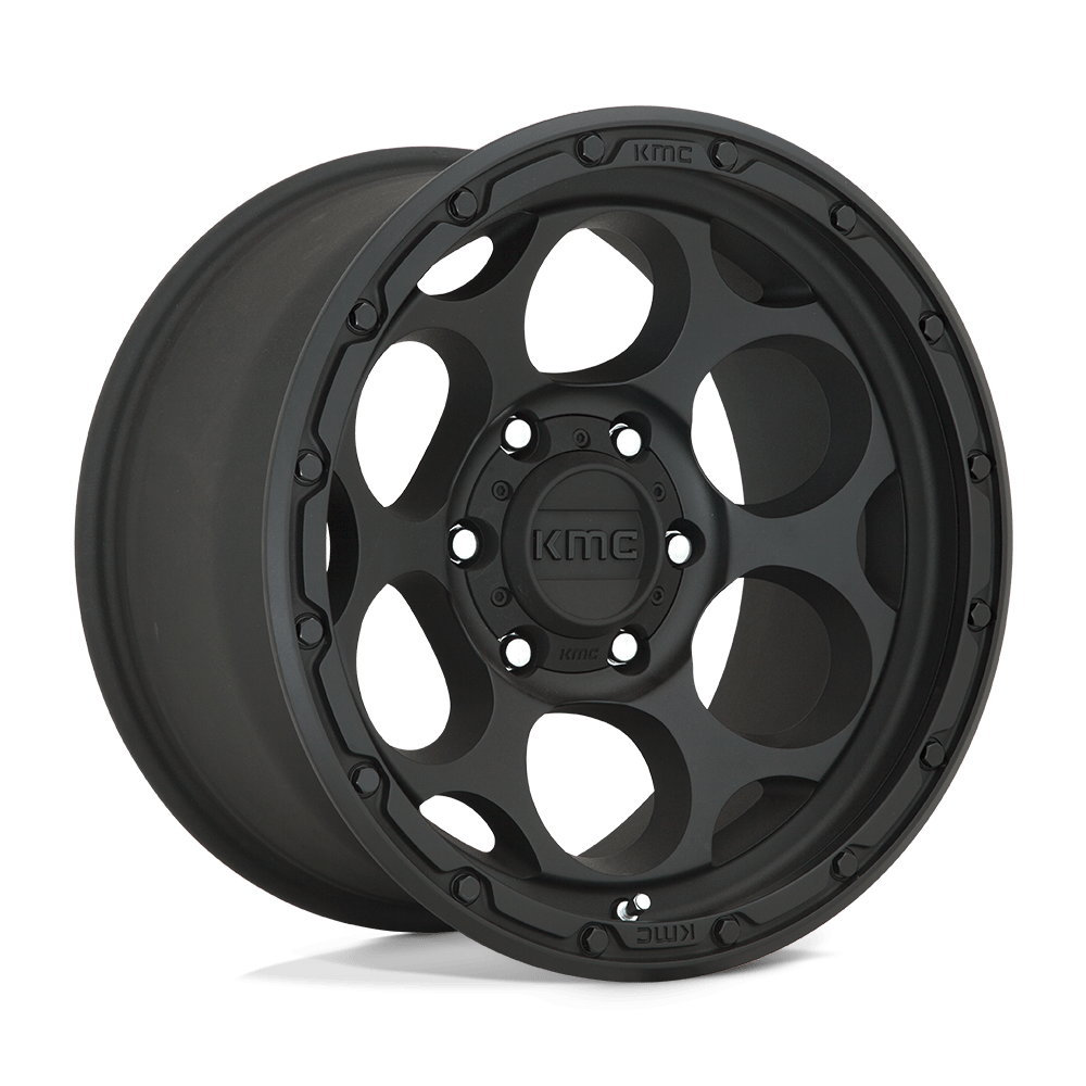 KMC Wheels KM541 Dirty Harry 20x9 Textured Black 0mm ET 71.5mm CB 5x127