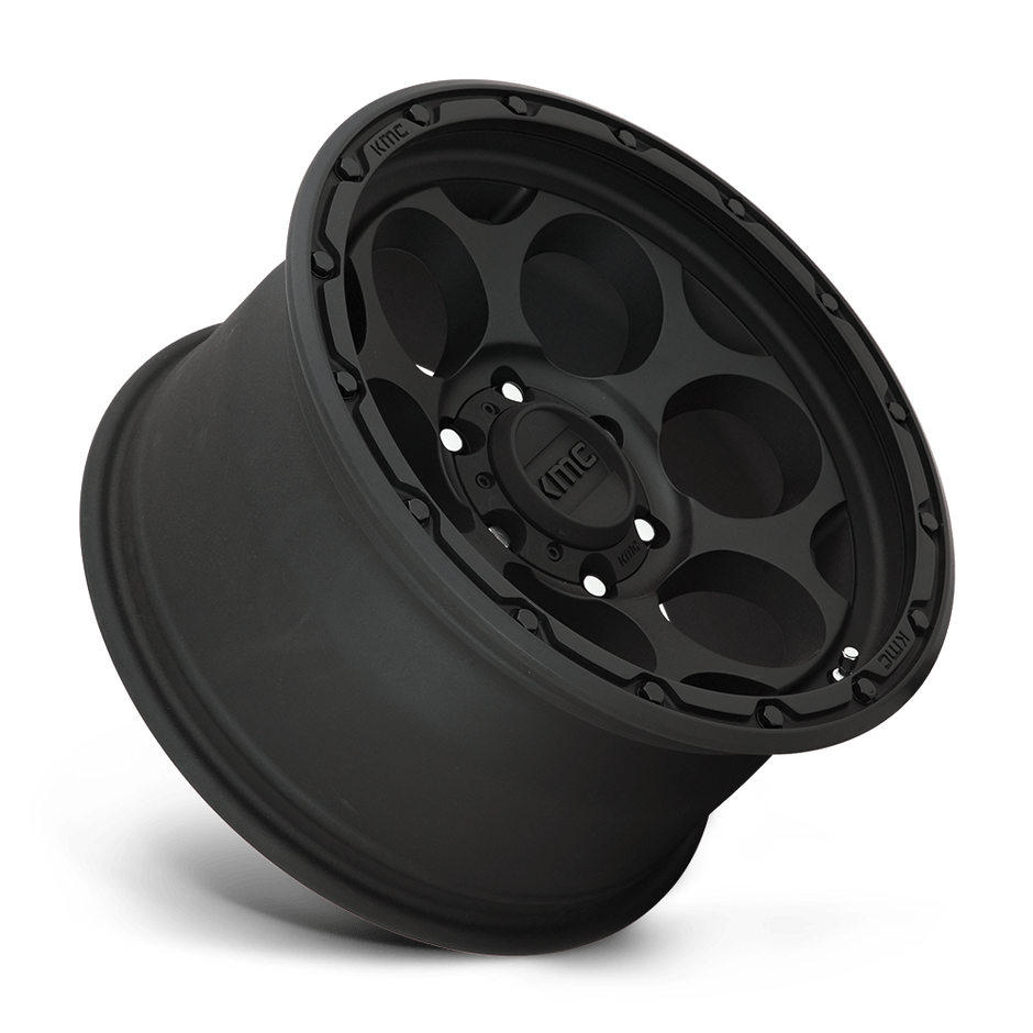 KMC Wheels KM541 Dirty Harry 20x9 Textured Black 0mm ET 71.5mm CB 5x127