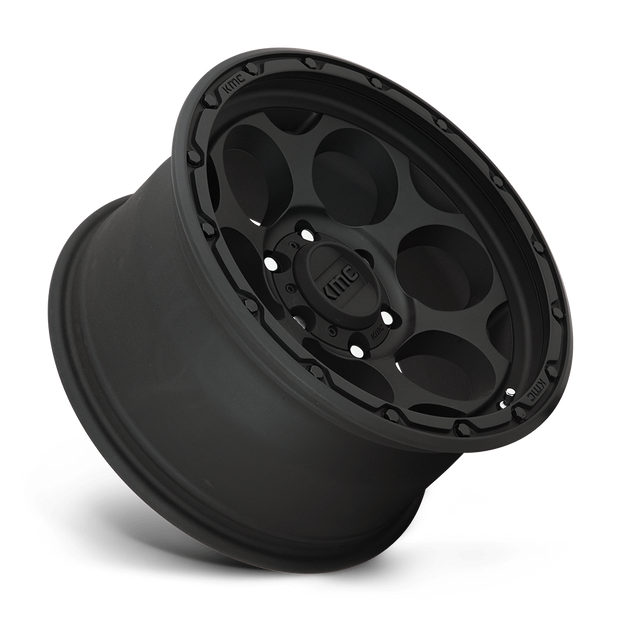 KMC Wheels KM541 Dirty Harry 18x8.5 Textured Black 18mm ET 66.06mm CB 6x114.3
