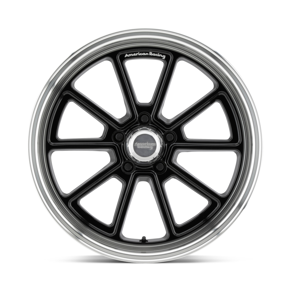American Racing VN510 Draft 20x10 Gloss Black w/Diamond Cut Lip 6mm ET 72.56mm CB 5x120.65