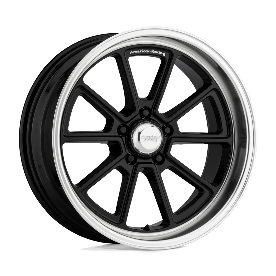 American Racing VN510 Draft 20x10 Gloss Black w/Diamond Cut Lip 6mm ET 72.56mm CB 5x120.65