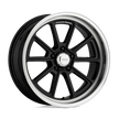 American Racing VN510 Draft 18x10 Gloss Black w/Diamond Cut Lip 0mm ET 72.56mm CB 5x114.3