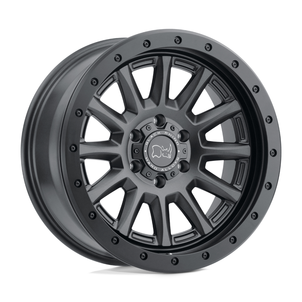 Black Rhino Hard Alloys Dugger 17x8.5 Gun Black -18mm ET 112.1mm CB 6x139.7