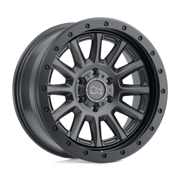 Black Rhino Hard Alloys Dugger 17x8.5 Gun Black -34mm ET 71.5mm CB 5x127