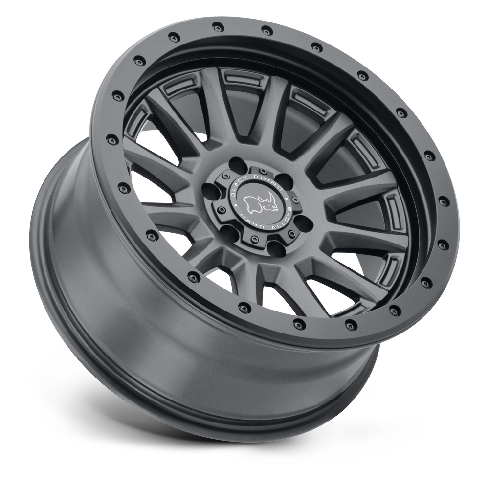Black Rhino Hard Alloys Dugger 17x8.5 Gun Black -18mm ET 112.1mm CB 6x139.7