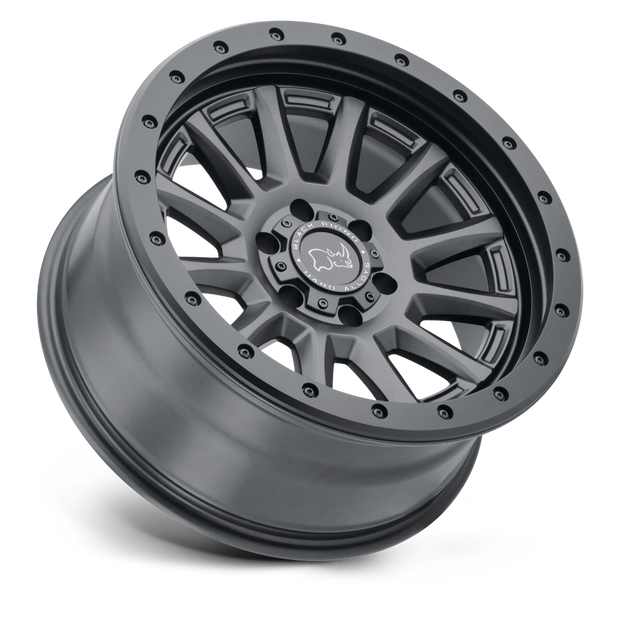 Black Rhino Hard Alloys Dugger 17x8.5 Gun Black -34mm ET 71.5mm CB 5x127