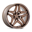 Asanti Wheels AB046 Duke 20x10.5 Platinum Bronze 18mm ET 72.56mm CB Custom BP