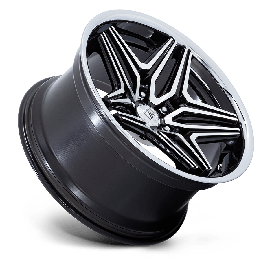 Asanti Wheels AB046 Duke 20x10.5 Gloss Black Machined 18mm ET 72.56mm CB Custom BP