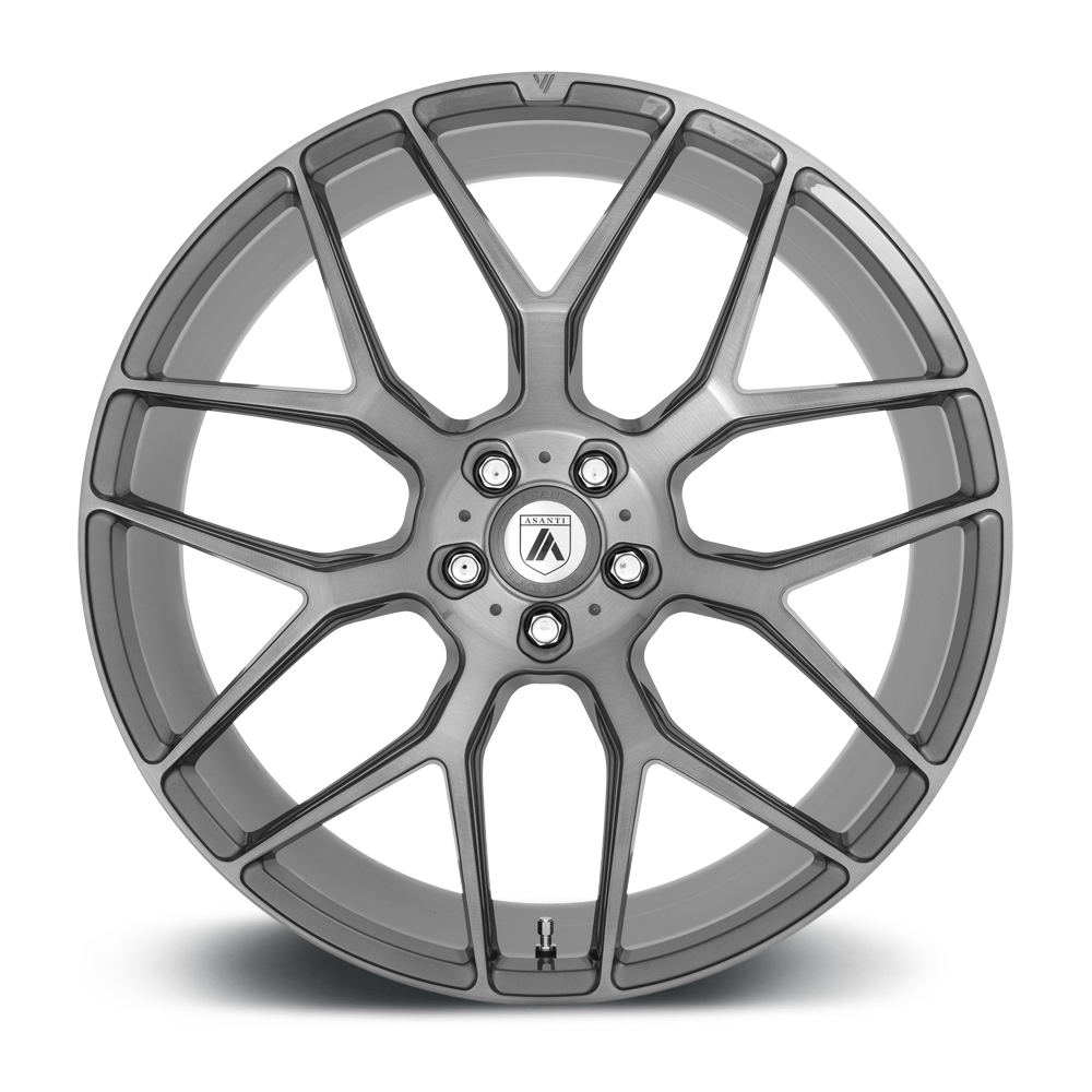 Asanti Wheels ABL27 Dynasty 20x9 Titanium Brushed 35mm ET 72.6mm CB 5x130