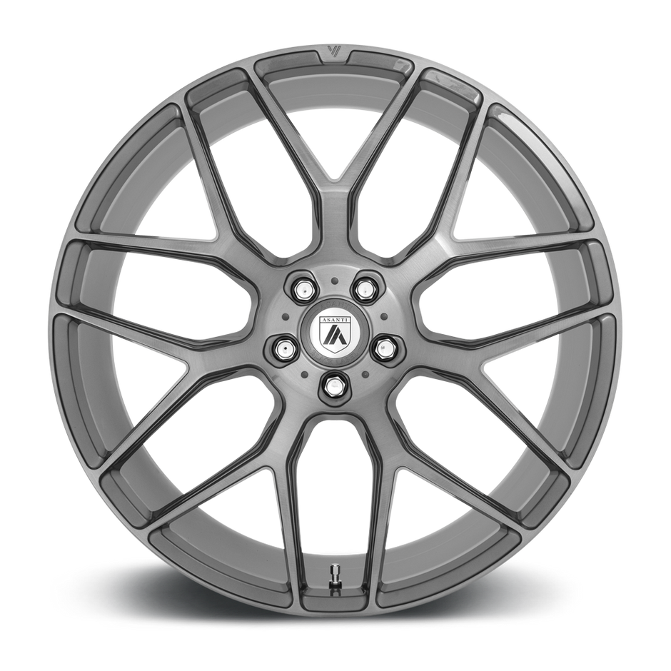 Asanti Wheels ABL27 Dynasty 20x9 Titanium Brushed 35mm ET 72.6mm CB 5x130
