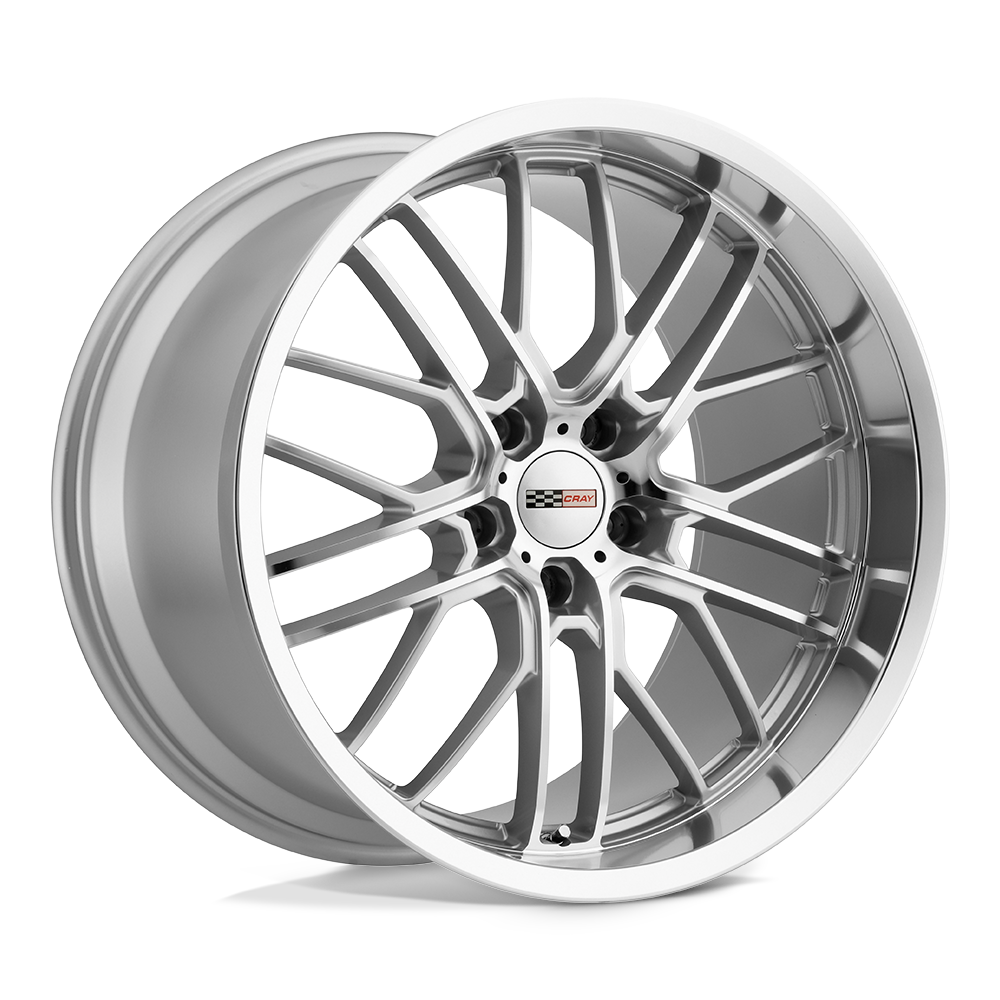 Cray Wheels Eagle 20x10.5 Silver w/Mirror Cut Face & Lip 69mm ET 70.3mm CB 5x120.65