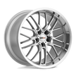 Cray Wheels Eagle 20x10.5 Silver w/Mirror Cut Face & Lip 69mm ET 70.3mm CB 5x120.65