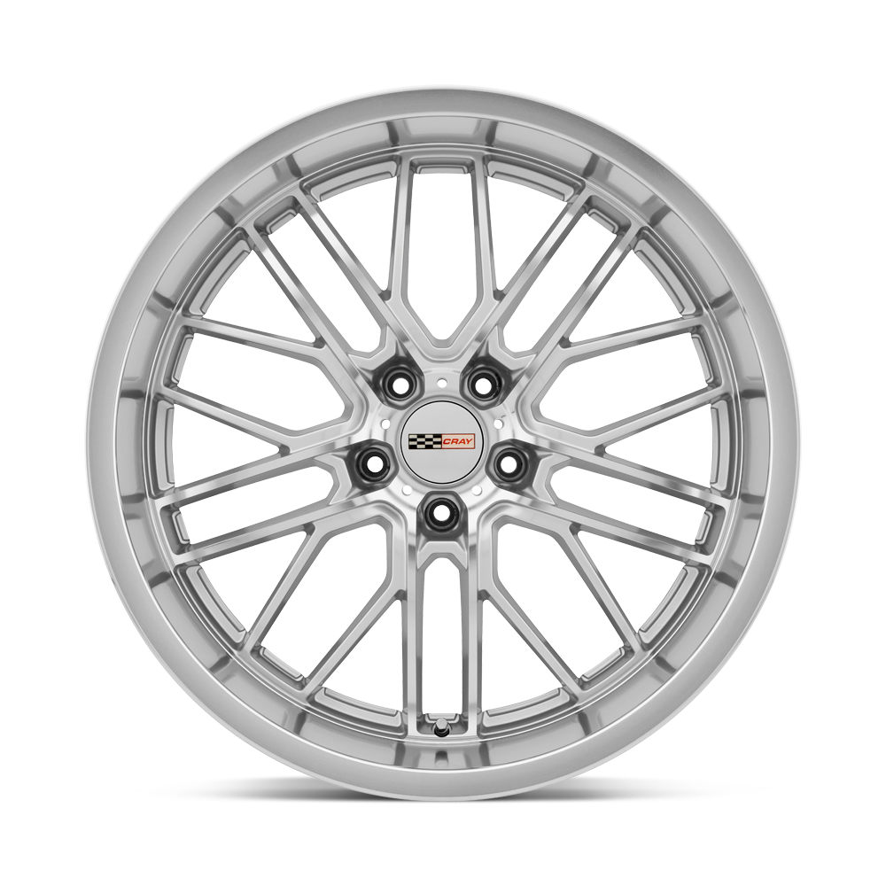 Cray Wheels Eagle 20x10.5 Silver w/Mirror Cut Face & Lip 69mm ET 70.3mm CB 5x120.65