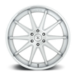 Asanti Wheels ABL-29 Emperor 22x10 Brushed Silver w/Chrome Lip 30mm ET 74.1mm CB 5x120
