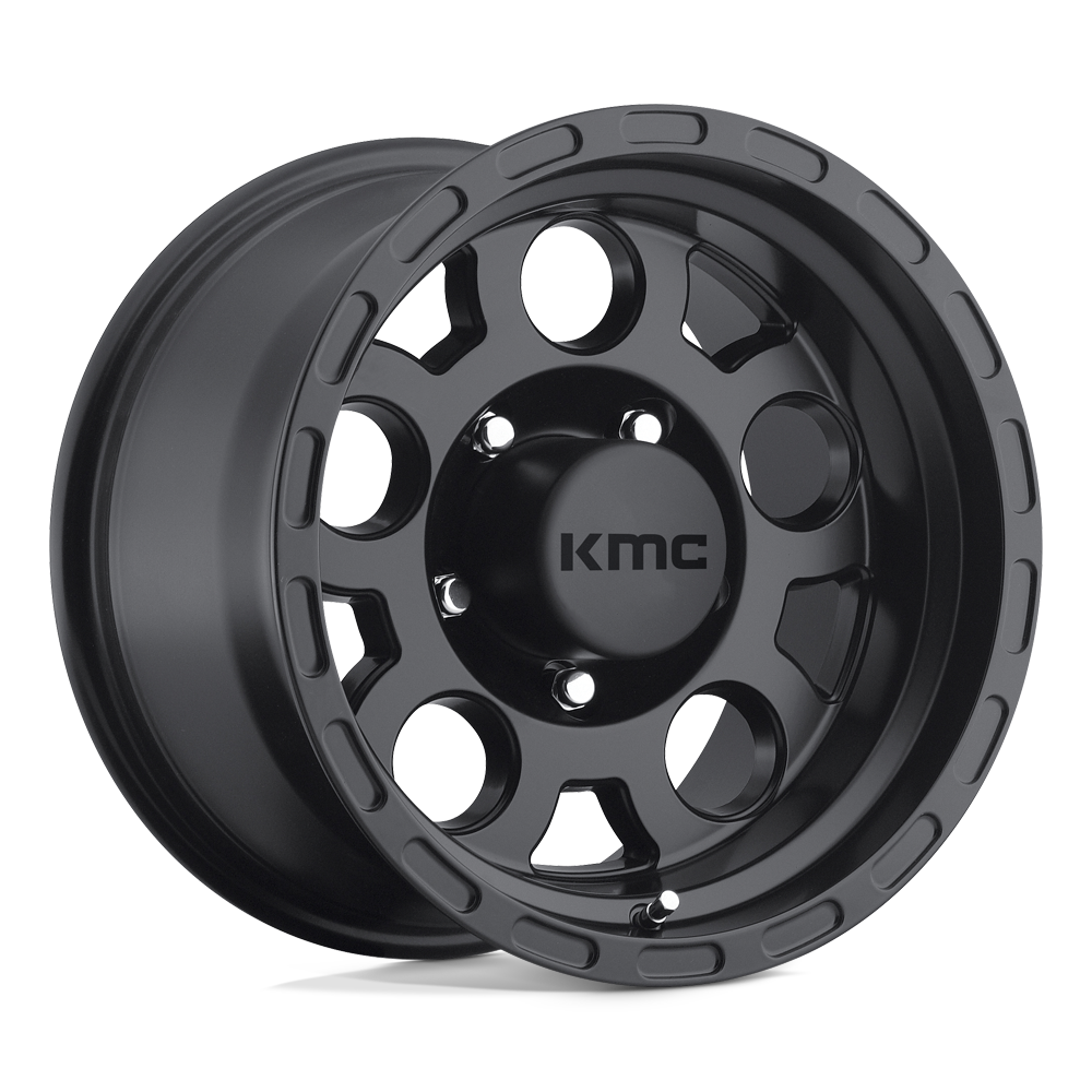 KMC Wheels KM522 Enduro 16x9 Matte Black -12mm ET 94.6mm CB 5x135