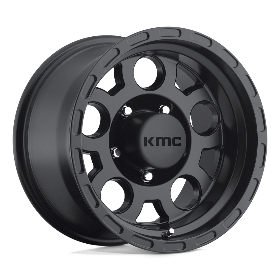 KMC Wheels KM522 Enduro 16x9 Matte Black -12mm ET 94.6mm CB 5x135