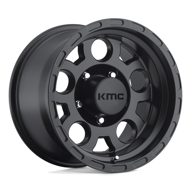 KMC Wheels KM522 Enduro 16x9 Matte Black -12mm ET 94.6mm CB 5x135