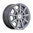 Asanti Wheels AB041 Esquire 20x10.5 Gloss Anthracite w/Bright Machined 18mm ET 72.6mm CB Custom BP