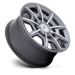 Asanti Wheels AB041 Esquire 20x10.5 Gloss Anthracite w/Bright Machined 18mm ET 72.6mm CB Custom BP