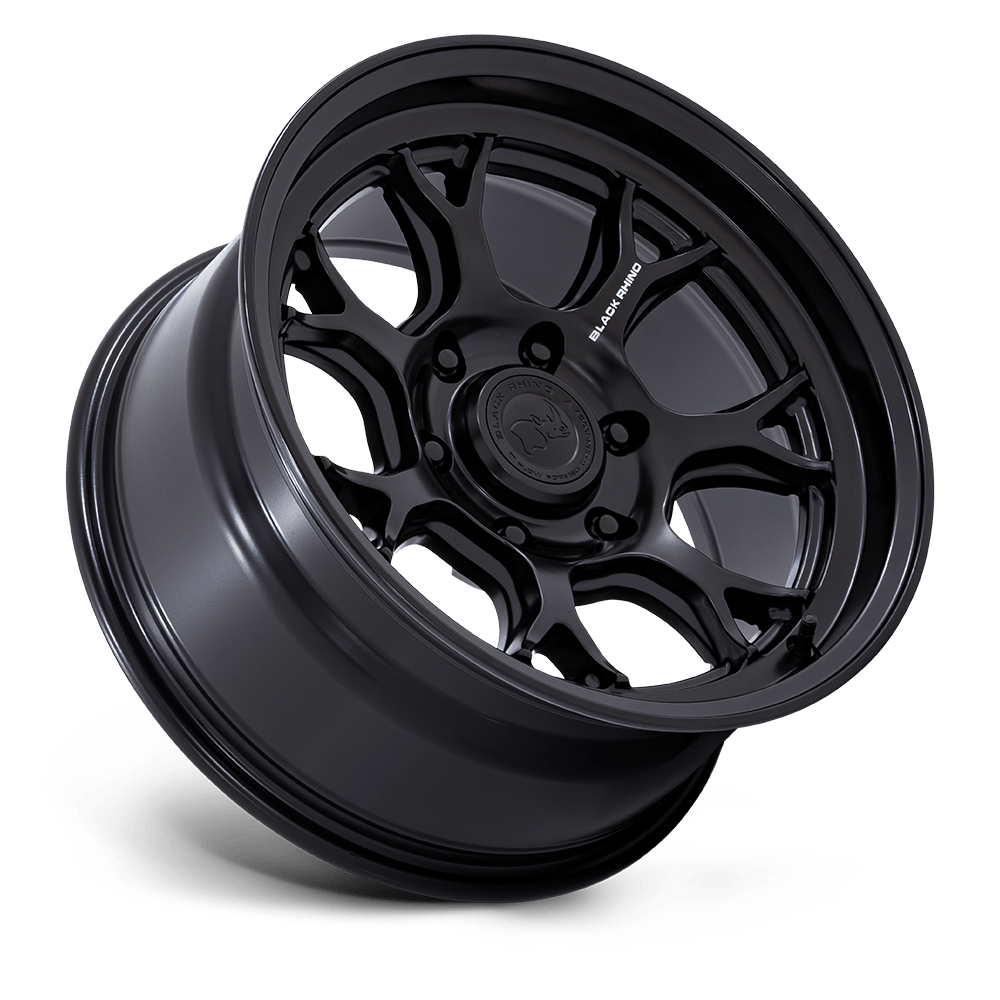 Black Rhino Hard Alloys BR017 Etosha 17x8.5 Matte Black -10mm ET 71.5mm CB 5x127