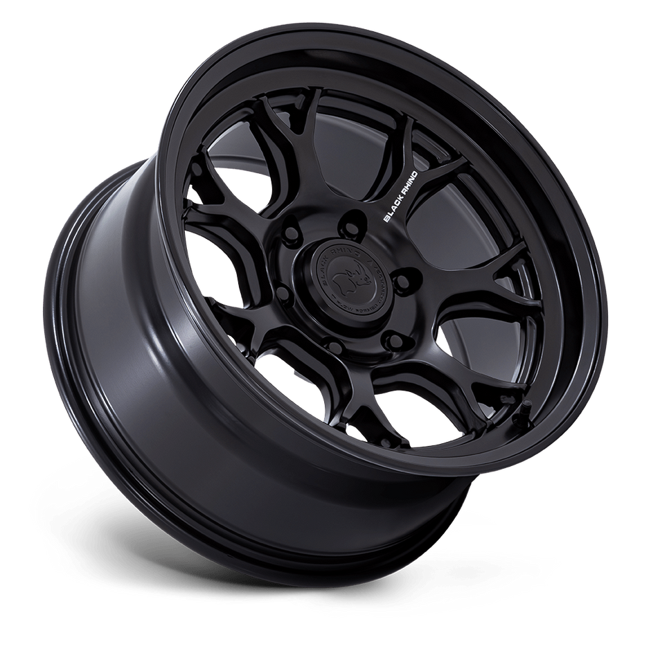 Black Rhino Hard Alloys BR017 Etosha 17x8.5 Matte Black -10mm ET 71.5mm CB 5x127