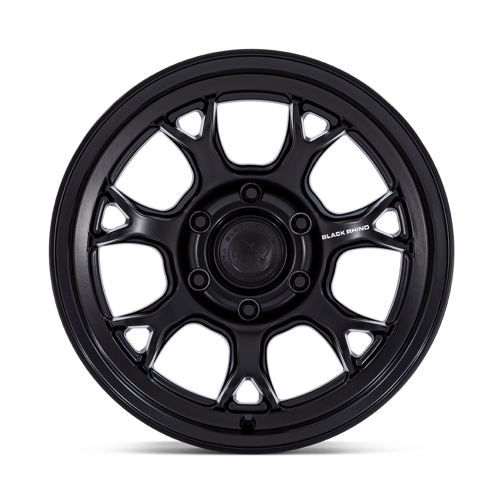 Black Rhino Hard Alloys BR017 Etosha 17x8.5 Matte Black -10mm ET 71.5mm CB 5x127