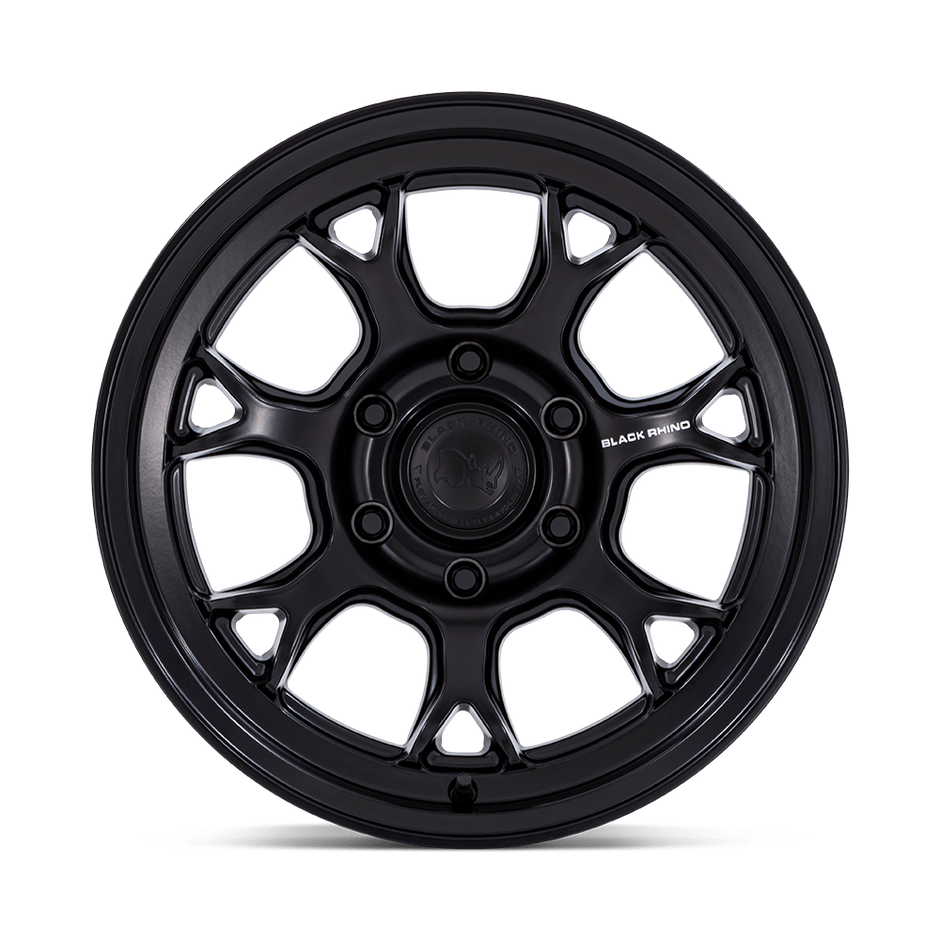 Black Rhino Hard Alloys BR017 Etosha 17x8.5 Matte Black -10mm ET 71.5mm CB 5x127