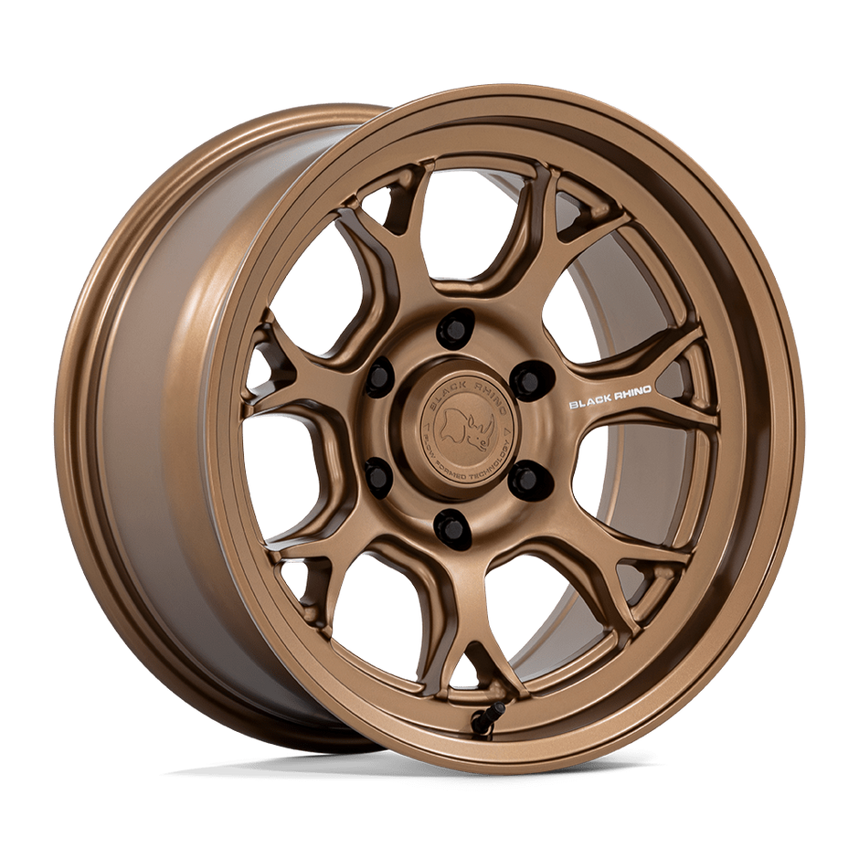 Black Rhino Hard Alloys BR017 Etosha 17x8.5 Matte Bronze -10mm ET 71.5mm CB 5x127
