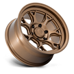 Black Rhino Hard Alloys BR017 Etosha 17x8.5 Matte Bronze -10mm ET 71.5mm CB 5x127