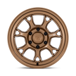 Black Rhino Hard Alloys BR017 Etosha 17x8.5 Matte Bronze -10mm ET 71.5mm CB 5x127
