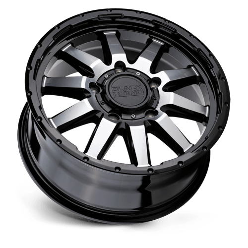 Black Rhino Hard Alloys Excursion 17x7.5 Gloss Black w/Mirror Face 35mm ET 112.1mm CB 6x139.7