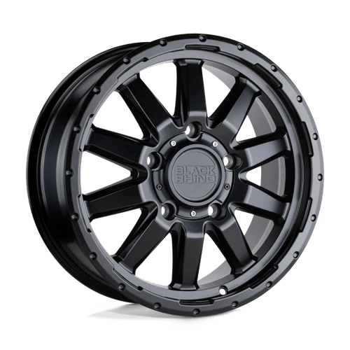 Black Rhino Hard Alloys Excursion 17x7.5 Matte Black 35mm ET 112.1mm CB 6x139.7