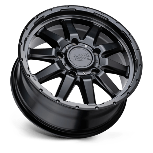 Black Rhino Hard Alloys Excursion 17x7.5 Matte Black 35mm ET 112.1mm CB 6x139.7