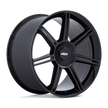 Rotiform FRA 22x12 Gloss Black w/Matte Black Spokes 60mm ET 71.5mm CB 5x130