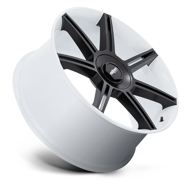 Rotiform FRA 22x12 Gloss White w/Matte Black Spokes 60mm ET 71.5mm CB 5x130