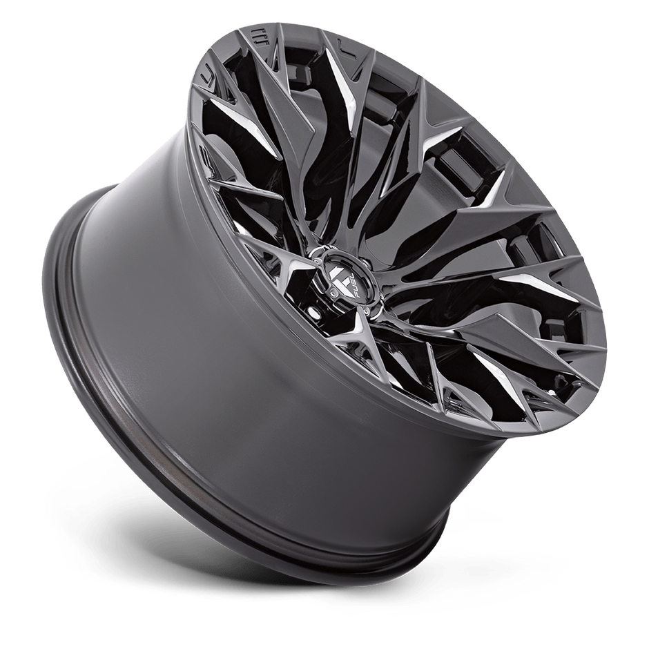 Fuel Wheels D803 Flame 20x10 Gloss Black Milled -18mm ET 125.1mm CB 8x170