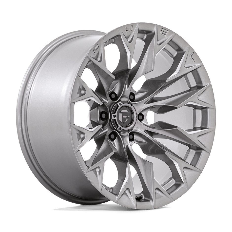Fuel Wheels D806 Flame 20x10 Platinum -18mm ET 125.1mm CB 8x170