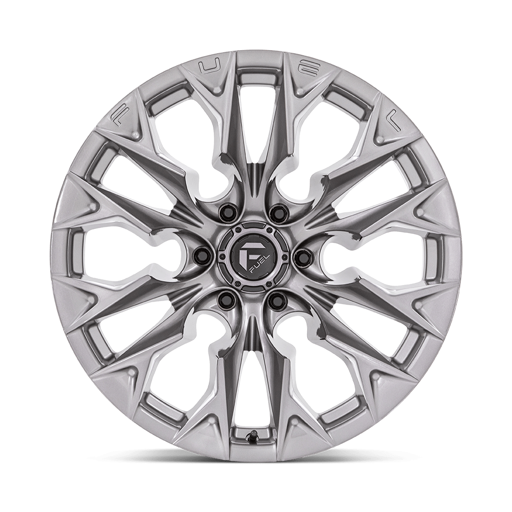 Fuel Wheels D806 Flame 20x10 Platinum -18mm ET 125.1mm CB 8x170