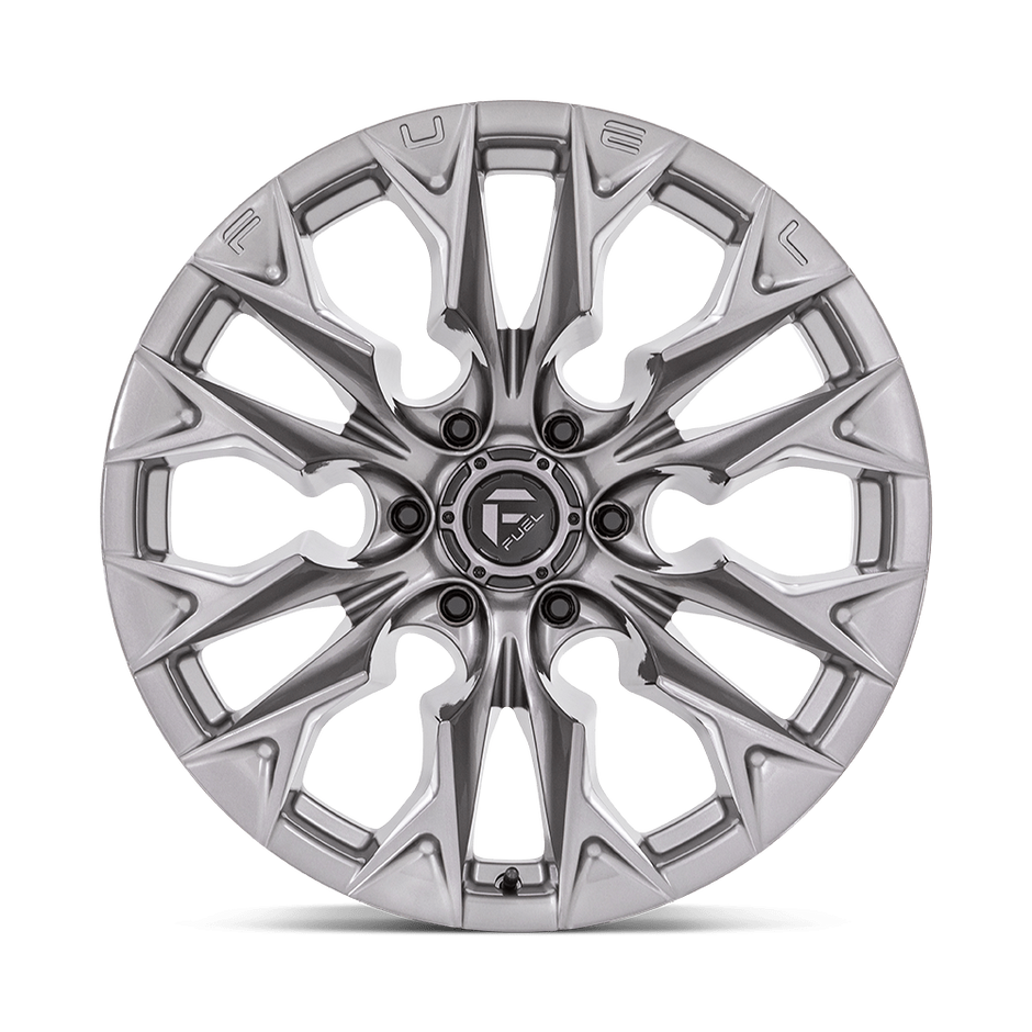 Fuel Wheels D806 Flame 20x10 Platinum -18mm ET 125.1mm CB 8x170