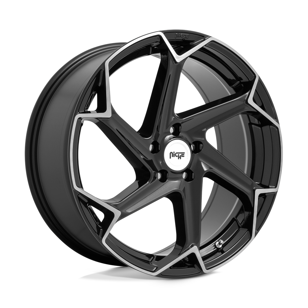 Niche M255 Flash 20x10.5 Gloss Black Brushed 35mm ET 72.56mm CB 5x120