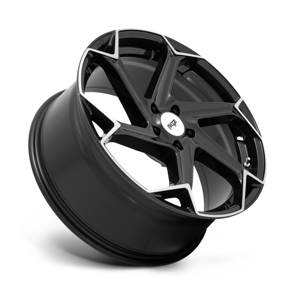 Niche M255 Flash 20x10.5 Gloss Black Brushed 35mm ET 72.56mm CB 5x120