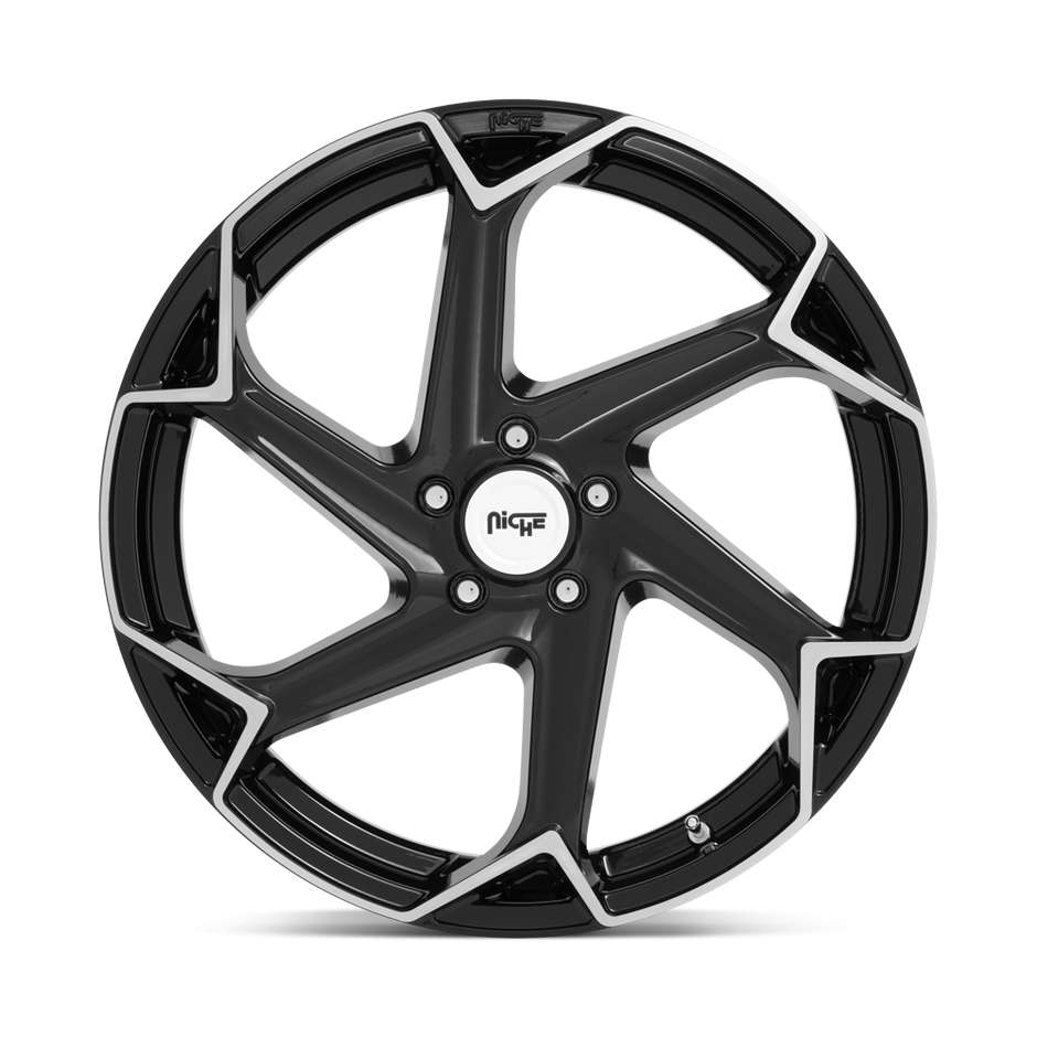 Niche M255 Flash 20x10.5 Gloss Black Brushed 35mm ET 72.56mm CB 5x120
