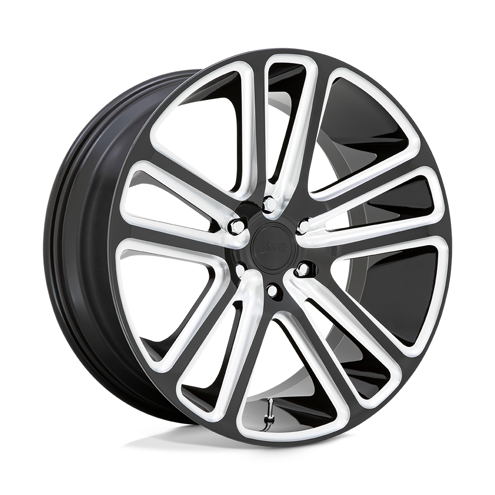 DUB Wheels S255 Flex 26x10 Gloss Black Milled 30mm ET 87.1mm CB 6x135