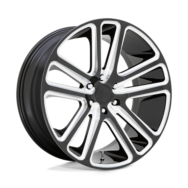 DUB Wheels S255 Flex 26x10 Gloss Black Milled 30mm ET 87.1mm CB 6x135