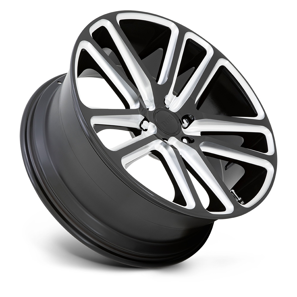 DUB Wheels S255 Flex 26x10 Gloss Black Milled 30mm ET 87.1mm CB 6x135