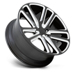 DUB Wheels S255 Flex 26x10 Gloss Black Milled 30mm ET 87.1mm CB 6x135